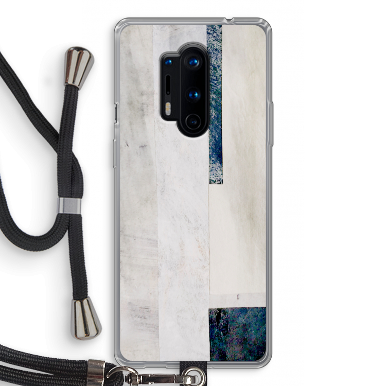 Meet you there: OnePlus 8 Pro Transparant Hoesje met koord