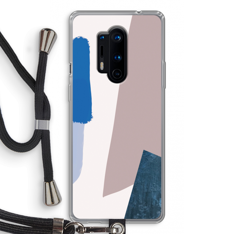Lapis: OnePlus 8 Pro Transparant Hoesje met koord