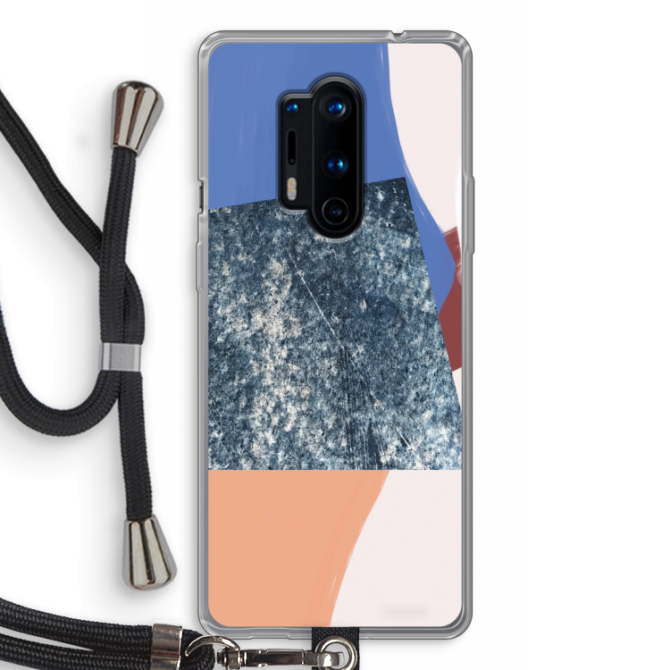 Billy: OnePlus 8 Pro Transparant Hoesje met koord