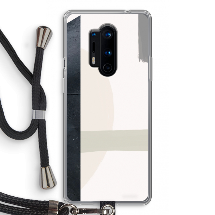 Baca: OnePlus 8 Pro Transparant Hoesje met koord