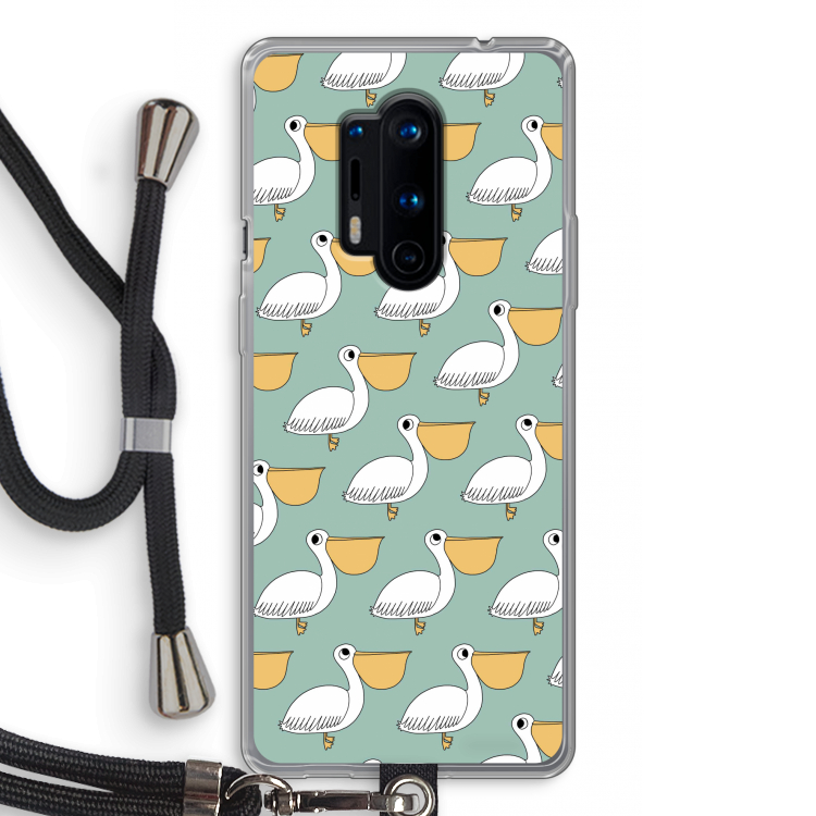 Pelican: OnePlus 8 Pro Transparant Hoesje met koord
