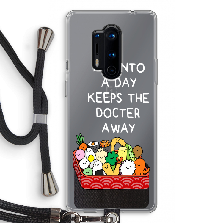 Bento a day: OnePlus 8 Pro Transparant Hoesje met koord