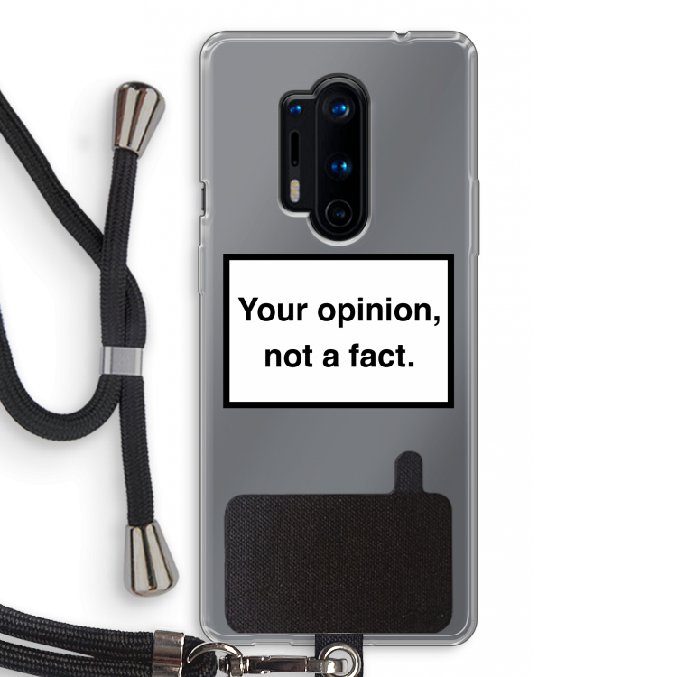 Your opinion: OnePlus 8 Pro Transparant Hoesje met koord