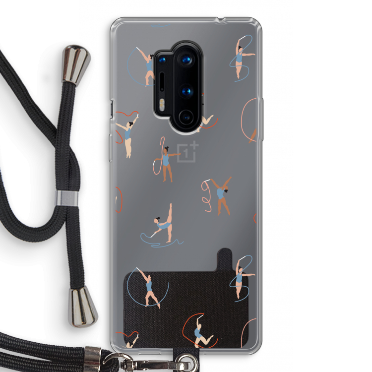 Dancing #3: OnePlus 8 Pro Transparant Hoesje met koord