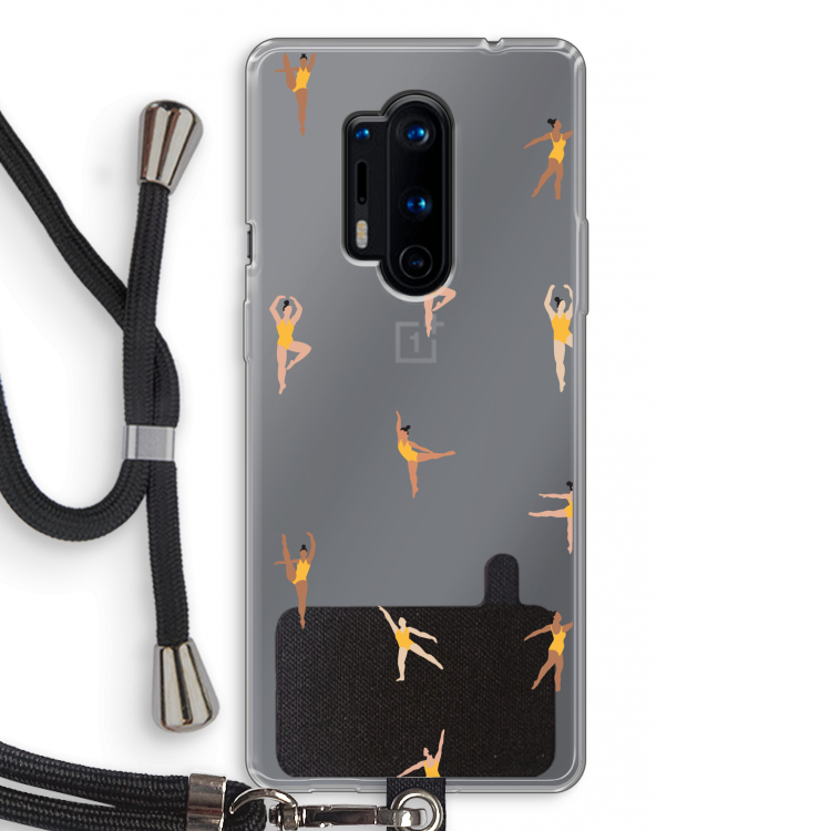 Dans #2: OnePlus 8 Pro Transparant Hoesje met koord