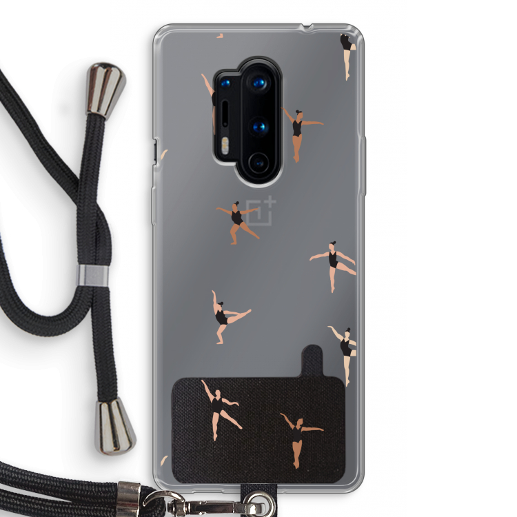 Dancing #1: OnePlus 8 Pro Transparant Hoesje met koord