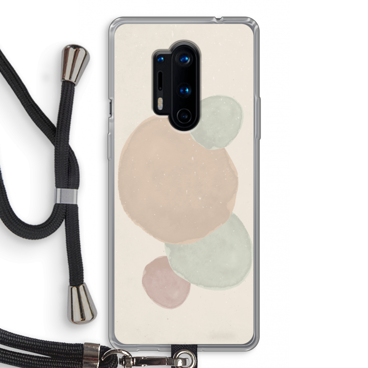 Geo #9: OnePlus 8 Pro Transparant Hoesje met koord