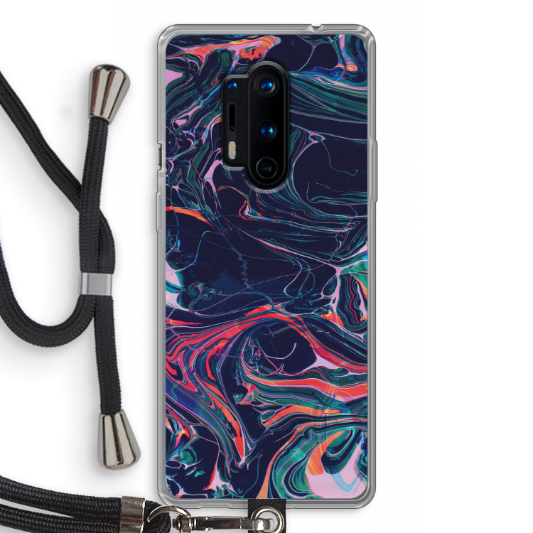 Light Years Beyond: OnePlus 8 Pro Transparant Hoesje met koord