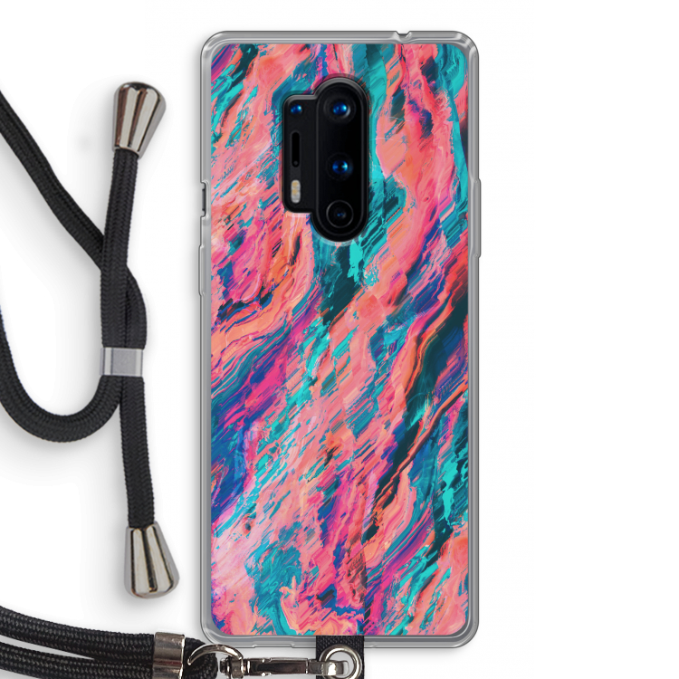 Electric Times: OnePlus 8 Pro Transparant Hoesje met koord