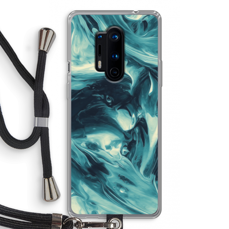 Dreaming About Whales: OnePlus 8 Pro Transparant Hoesje met koord