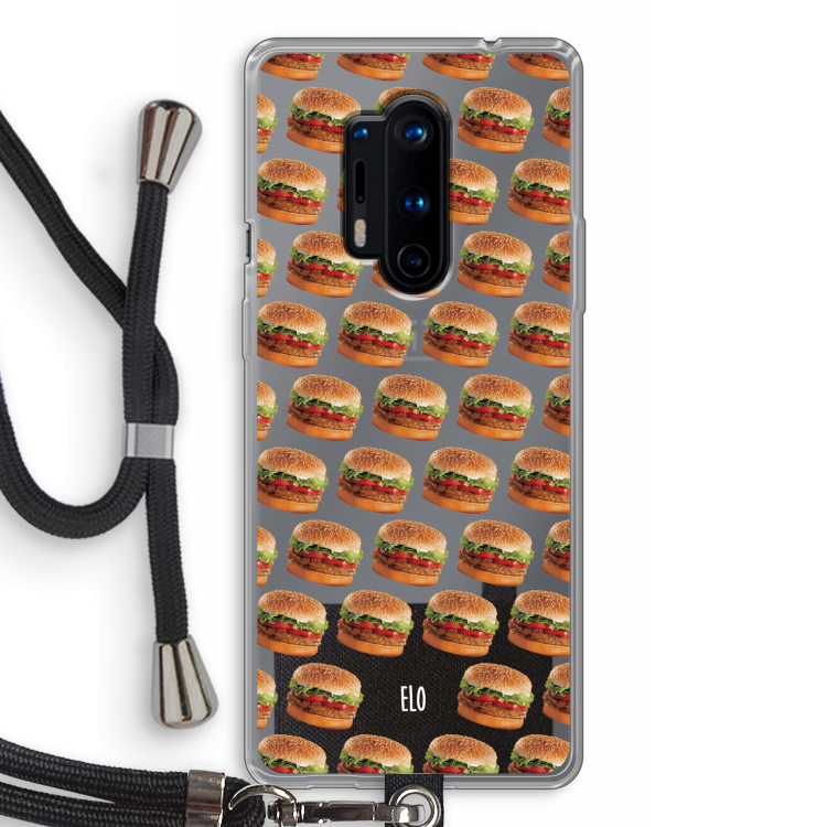 Giants: OnePlus 8 Pro Transparant Hoesje met koord