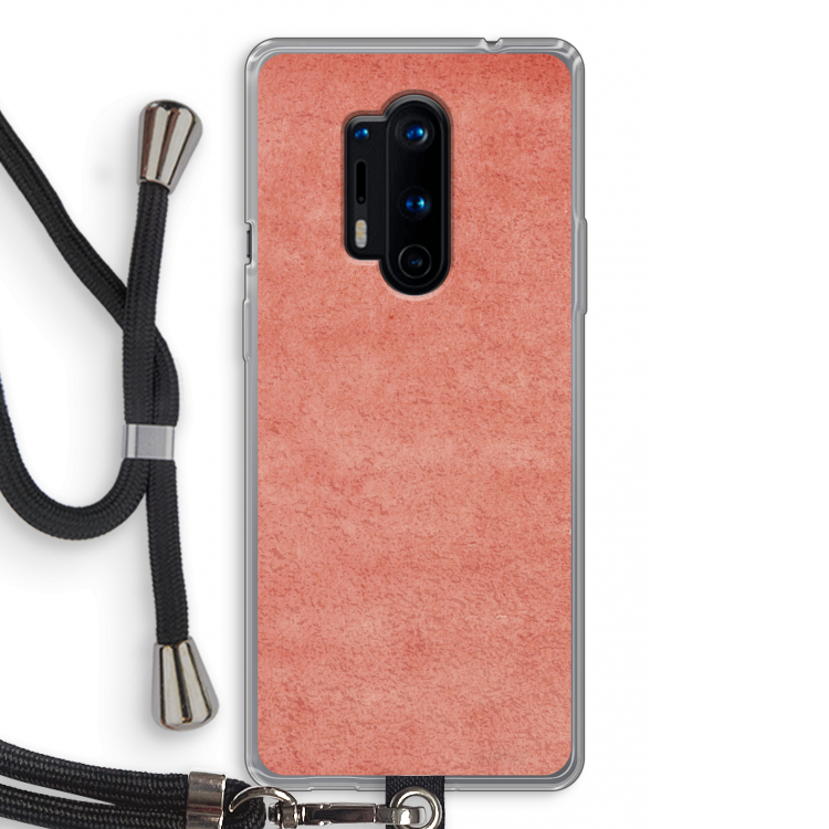 Marrakech Walls: OnePlus 8 Pro Transparant Hoesje met koord
