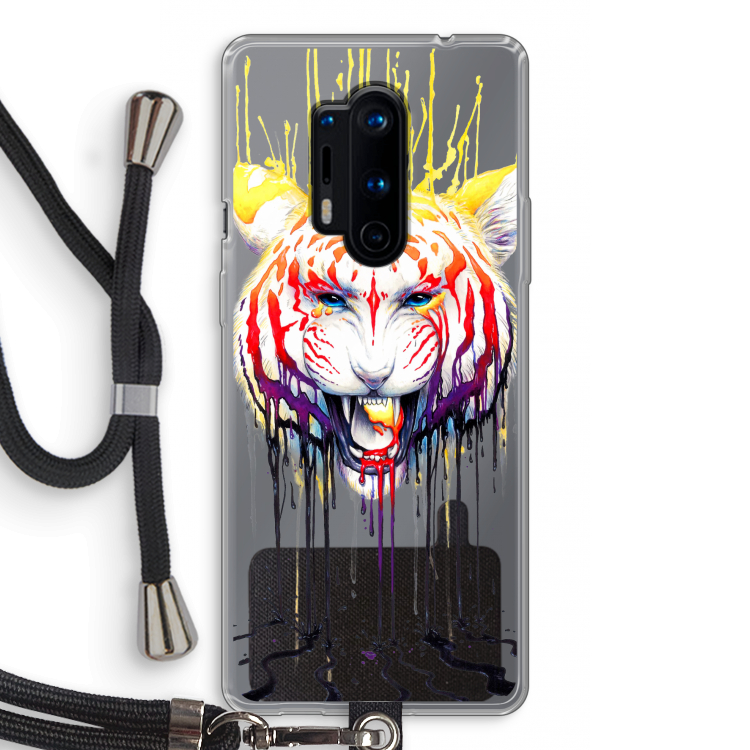 Fading: OnePlus 8 Pro Transparant Hoesje met koord