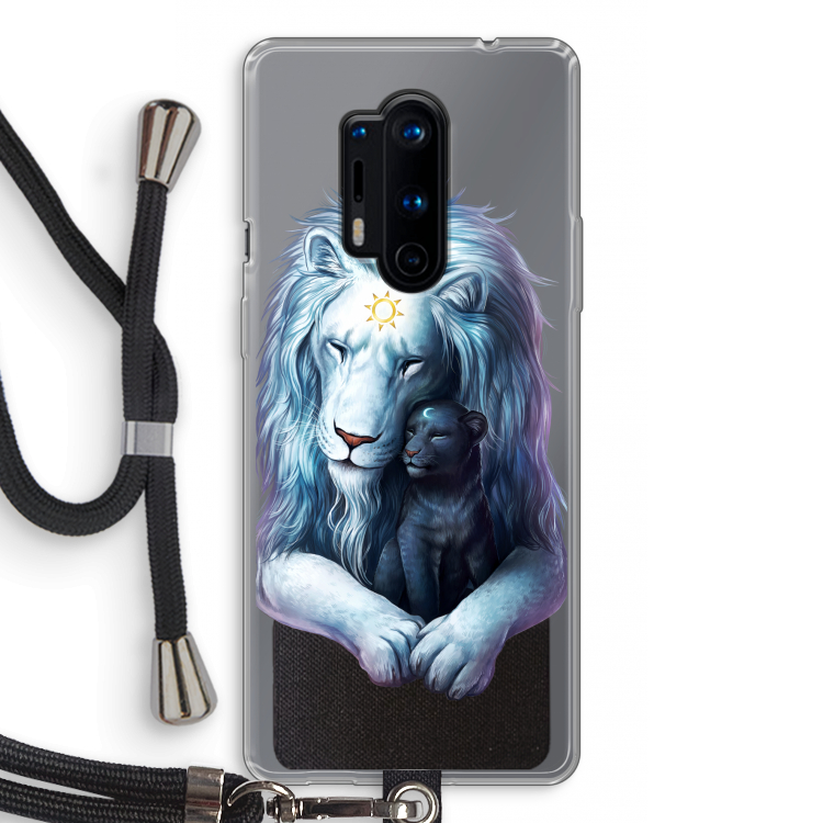Child Of Light: OnePlus 8 Pro Transparant Hoesje met koord