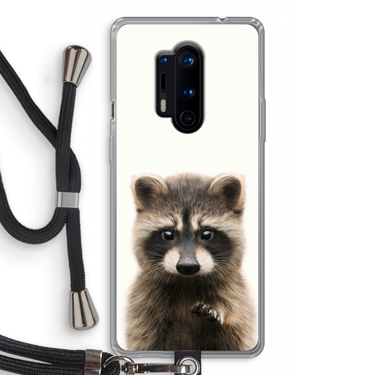 Rocco: OnePlus 8 Pro Transparant Hoesje met koord