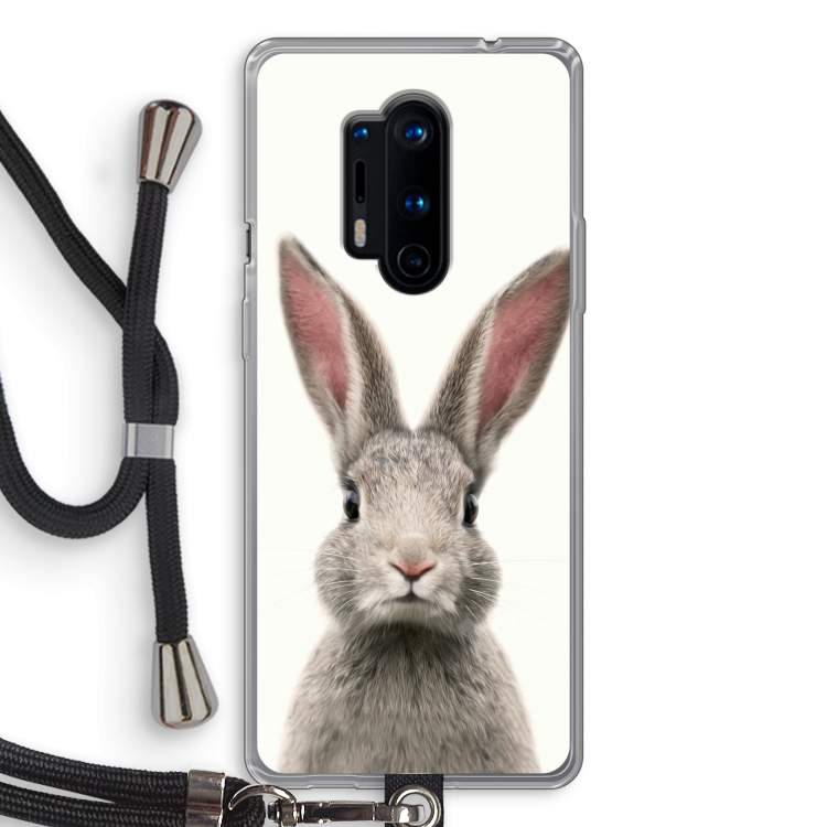 Daisy: OnePlus 8 Pro Transparant Hoesje met koord