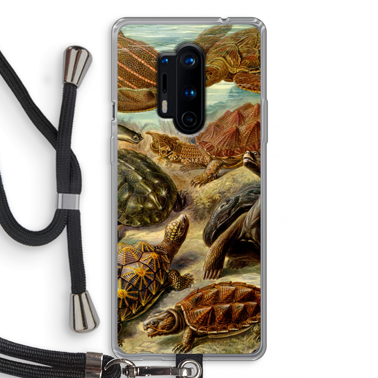Haeckel Chelonia: OnePlus 8 Pro Transparant Hoesje met koord
