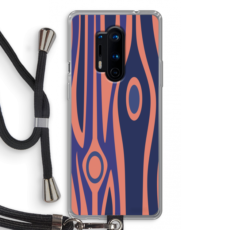 Bast A: OnePlus 8 Pro Transparant Hoesje met koord