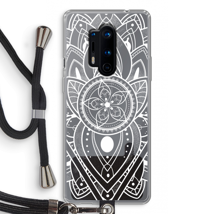 It's Complicated: OnePlus 8 Pro Transparant Hoesje met koord