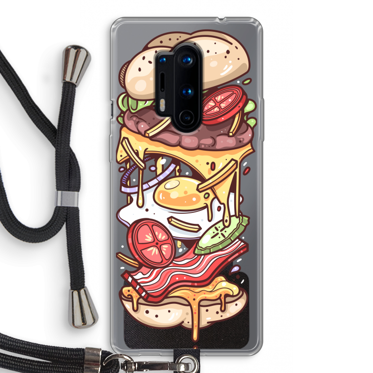 Diet Coke Please: OnePlus 8 Pro Transparant Hoesje met koord