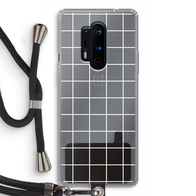 Rooster 2: OnePlus 8 Pro Transparant Hoesje met koord