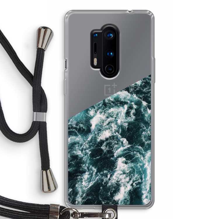 Zee golf: OnePlus 8 Pro Transparant Hoesje met koord