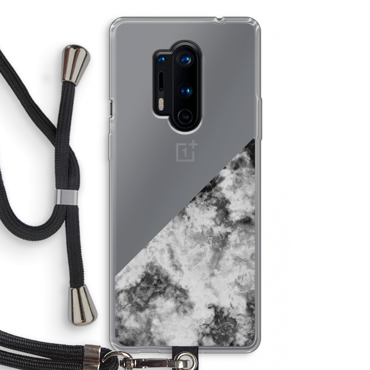 Onweer: OnePlus 8 Pro Transparant Hoesje met koord