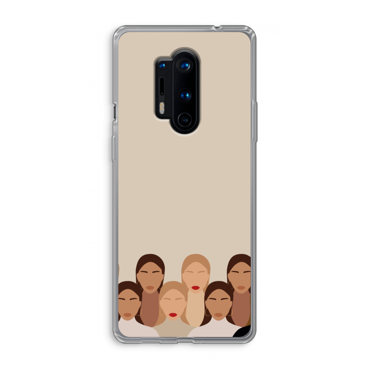 Girls girls girls: OnePlus 8 Pro Transparant Hoesje