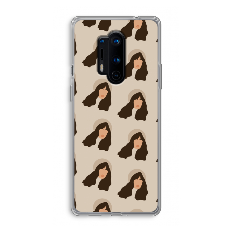 Bonjour mon amour: OnePlus 8 Pro Transparant Hoesje