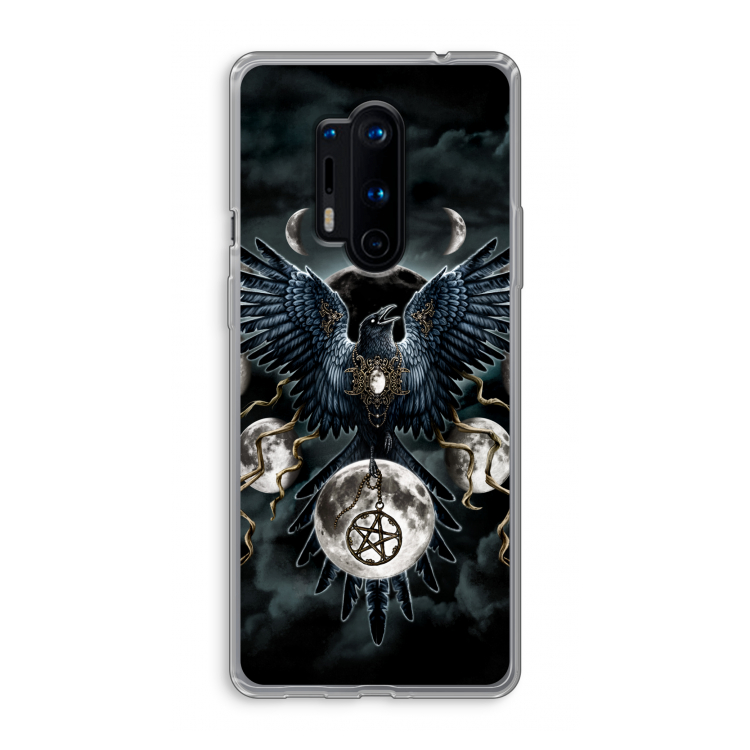 Sinister Wings: OnePlus 8 Pro Transparant Hoesje