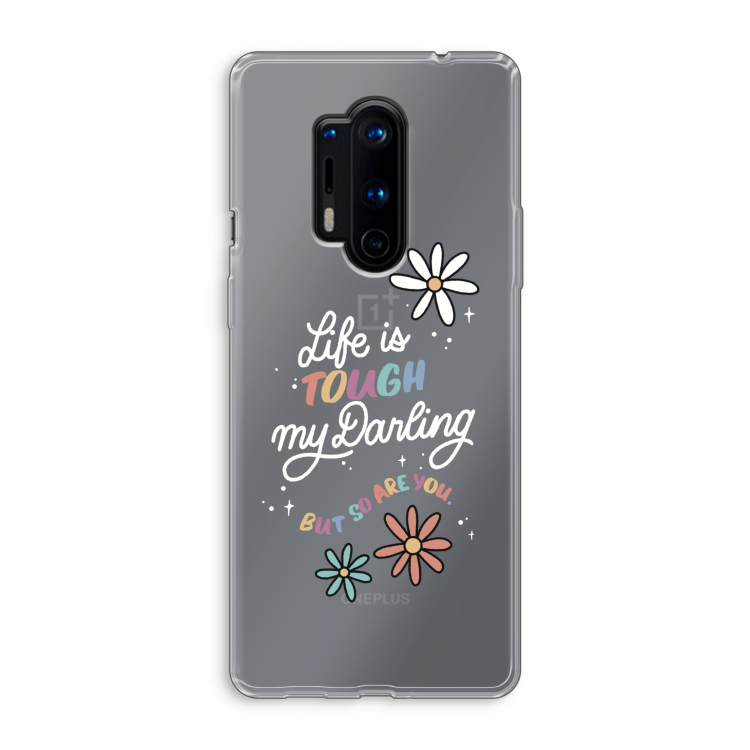 Tough Life: OnePlus 8 Pro Transparant Hoesje