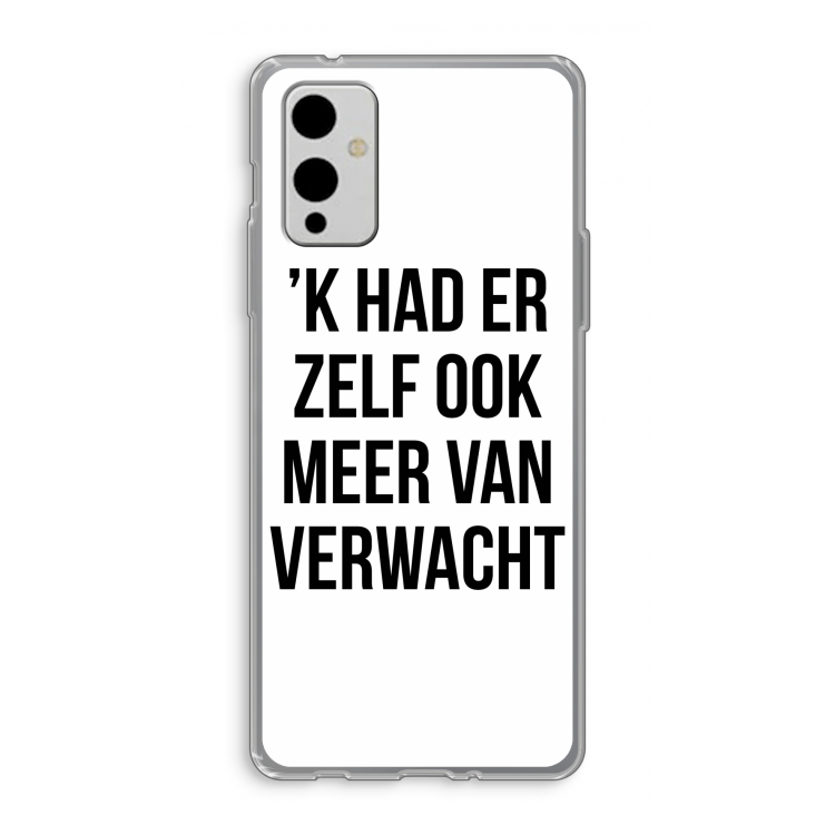 Meer verwacht: OnePlus 9 Transparant Hoesje