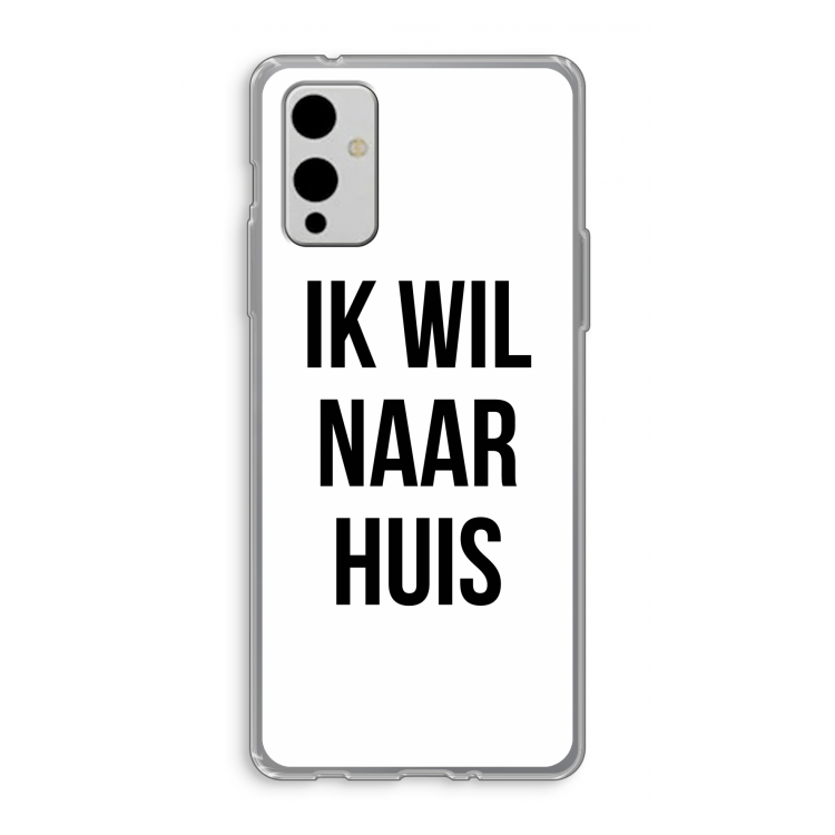 Ik wil naar huis: OnePlus 9 Transparant Hoesje