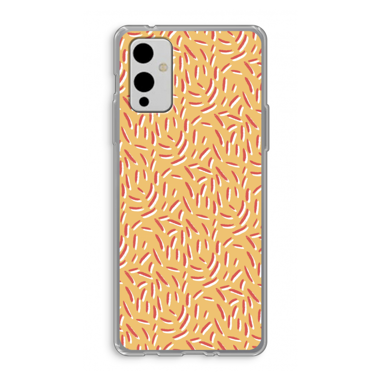 Camouflage: OnePlus 9 Transparant Hoesje