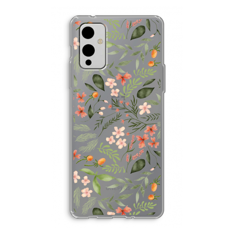 Sweet little flowers: OnePlus 9 Transparant Hoesje