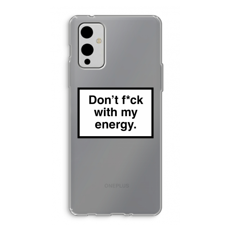 My energy: OnePlus 9 Transparant Hoesje