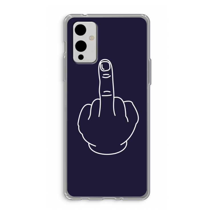 F**k U: OnePlus 9 Transparant Hoesje