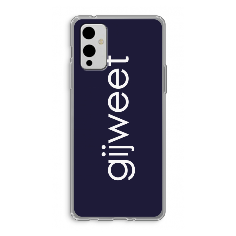 Gijweet: OnePlus 9 Transparant Hoesje