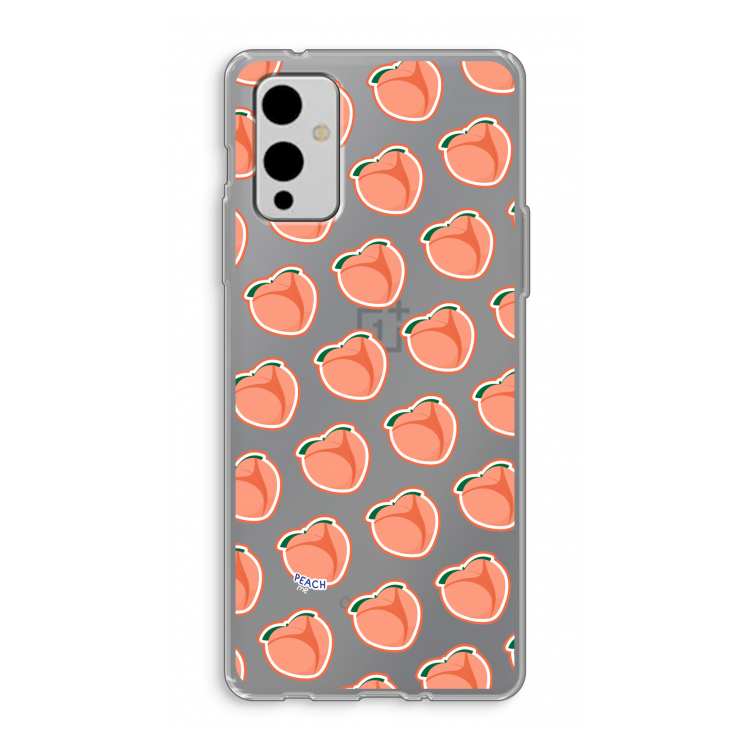 Just peachy: OnePlus 9 Transparant Hoesje