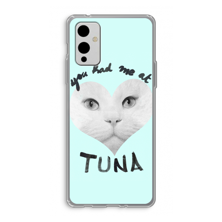 You had me at tuna: OnePlus 9 Transparant Hoesje