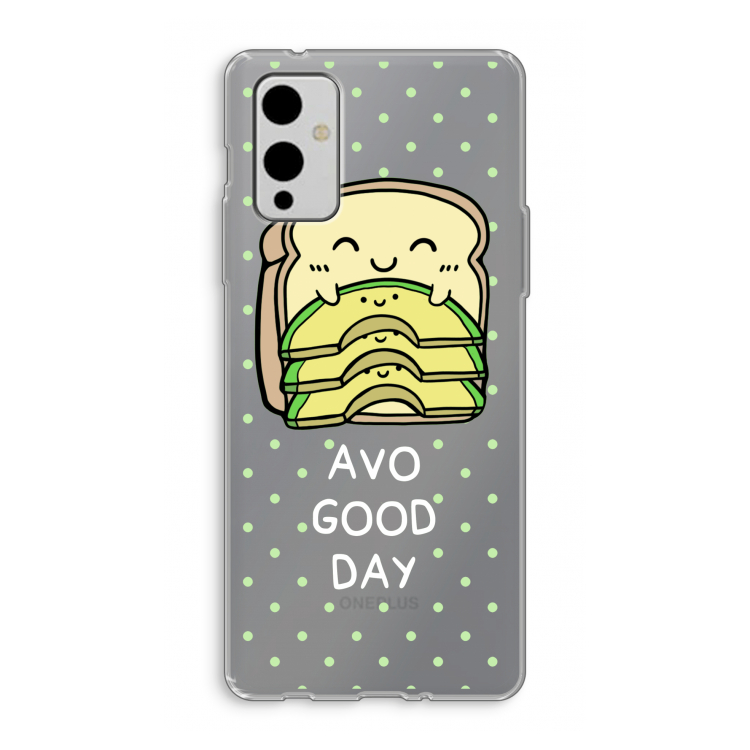 Avo Good Day: OnePlus 9 Transparant Hoesje