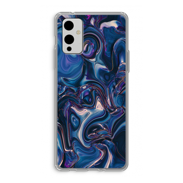 Mirrored Mirage: OnePlus 9 Transparant Hoesje