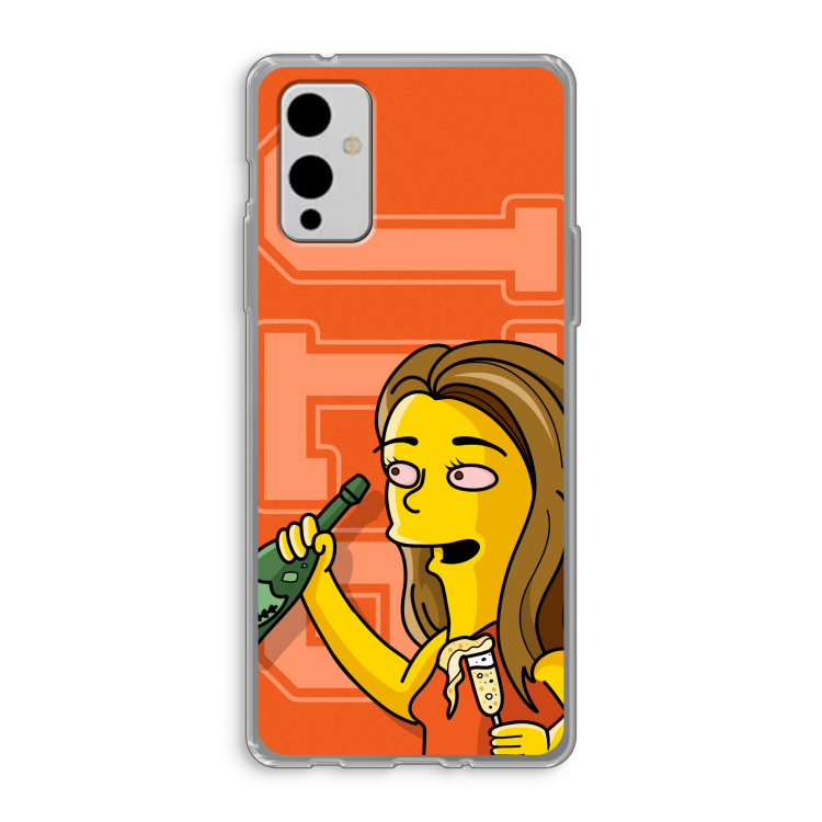 Jamie Lee Simpson: OnePlus 9 Transparant Hoesje
