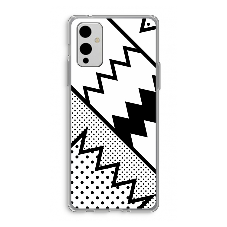 Pop Art #5: OnePlus 9 Transparant Hoesje