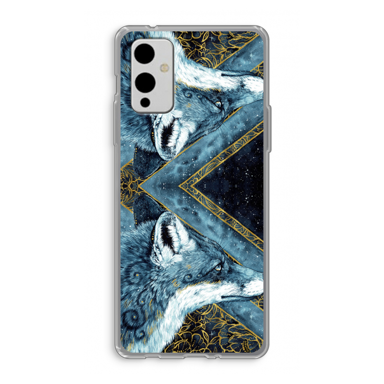 Golden Fox: OnePlus 9 Transparant Hoesje