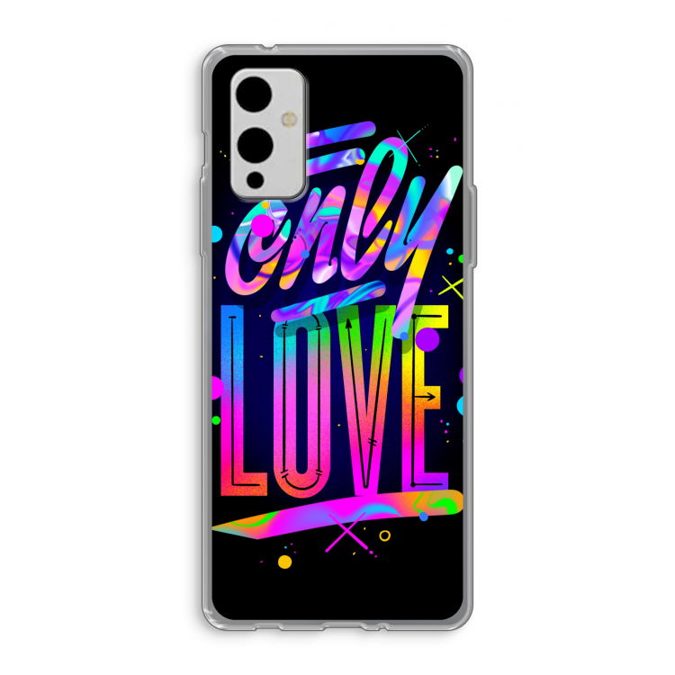 Only Love: OnePlus 9 Transparant Hoesje