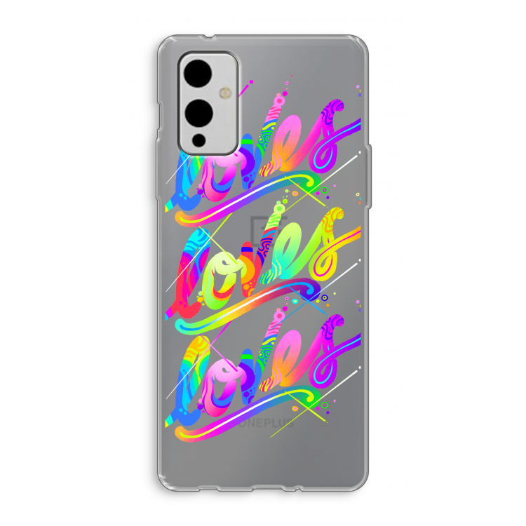 Loves: OnePlus 9 Transparant Hoesje