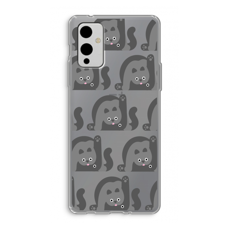 Cats: OnePlus 9 Transparant Hoesje