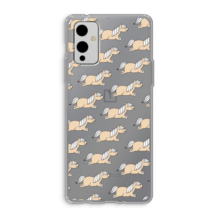 Ponys: OnePlus 9 Transparant Hoesje