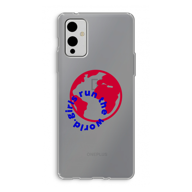Run The World: OnePlus 9 Transparant Hoesje
